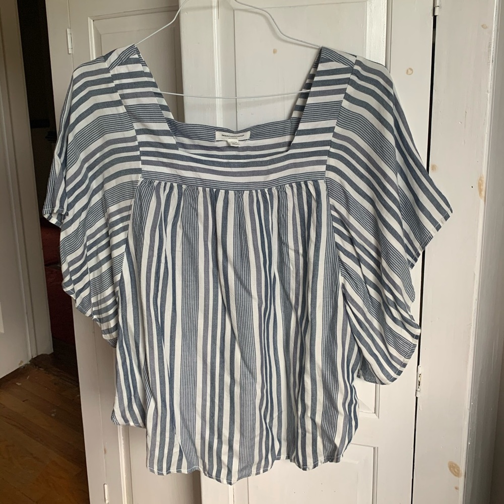 New Striped Blue and White Summer/Spring Blouse